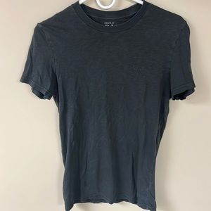 American eagle XS extra small men black crew neck athletic fit cotton tee